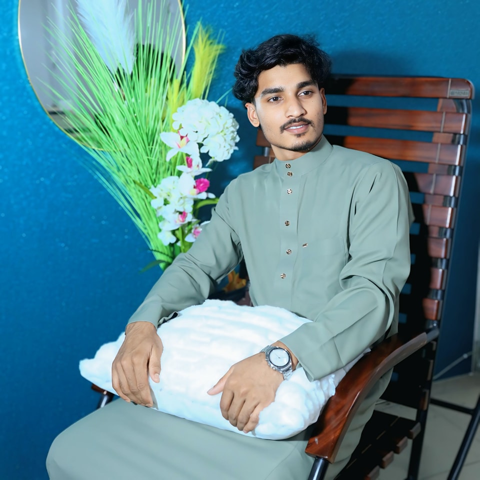 Soft Butterfly Stige Fabric Jubba Olive